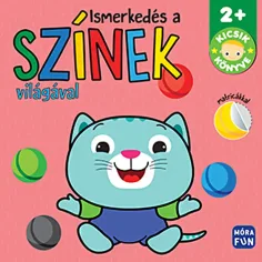 Móra: Poznaj świat kolorów - Książka z naklejkami dla maluchów