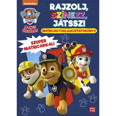 Móra: Psi Patrol - Rysuj, koloruj, graj! książka z naklejkami z super naklejkami