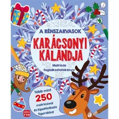 Móra: Świąteczna przygoda reniferów - Książka z naklejkami zdjęcie 1