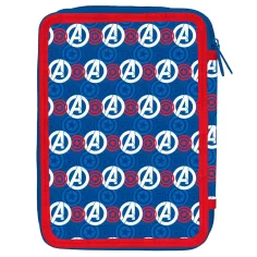Must: Avengers - Kapitan Ameryka dwupoziomowy piórnik z wyposażeniem 15x21x5cm zdjęcie 2