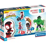 MyFirst Puzzle: 4 w 1 Spidey i przyjaciele Supercolor puzzle - Clementoni