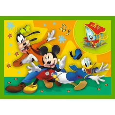 Myszka Miki i przyjaciele – puzzle 4 w 1 - Trefl zdjęcie 4