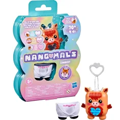 Nano-mals: Interaktywny elektroniczny figurek krowy Cowbert – Hasbro