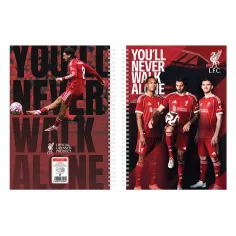 Nebulo: Liverpool Spiralnotizbuch w kratkę 70 kartek A/4 1szt zdjęcie 2