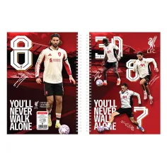 Nebulo: Liverpool Spiralnotizbuch w kratkę 70 kartek A/4 1szt zdjęcie 4
