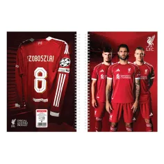 Nebulo: Liverpool Spiralnotizbuch w kratkę 70 kartek A/4 1szt zdjęcie 6