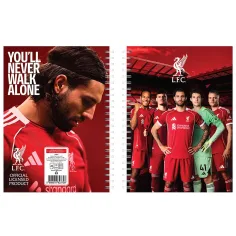 Nebulo: Liverpool Spiralny zeszyt w linie 70 kartek A/5 1szt