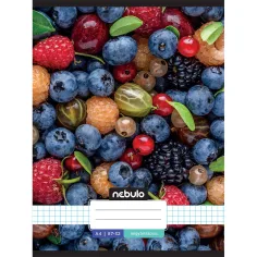 Nebulo: Ognisty w kratkę owocowy zeszyt 87-32 A/4