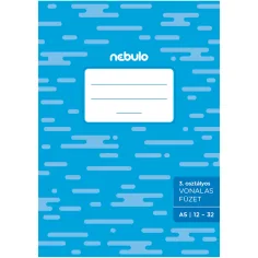Nebulo: Ognisty zeszyt w linie dla klasy 3. 12-32 A/5 zdjęcie 1