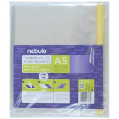 Nebulo: Okładka na zeszyt A/5 10 sztuk samoprzylepna gładka folia