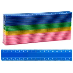 Nebulo: Plastikowa linijka w różnych kolorach 16cm