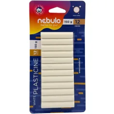 Nebulo: Zestaw naturalnej białej gliny 12szt 150g