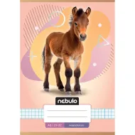 Nebulo: Zeszyt w kratkę A5 z motywem konia 27-32