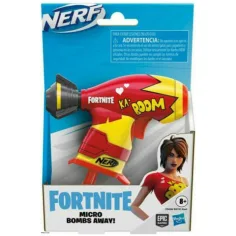 Nerf: Fortnite Micro Bombs Away! wyrzutnia piankowych pocisków - Hasbro