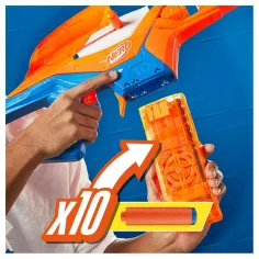 Nerf: N-Series: Pinpoint wyrzutnia piankowa z 18 nabojami - Hasbro zdjęcie 3