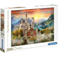 Neuschwanstein Zamek HQC puzzle 2000 elementów - Clementoni