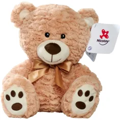 Nicotoy: Siedzący pluszowy miś w różnych kolorach 25cm 1szt – Simba Toys zdjęcie 4