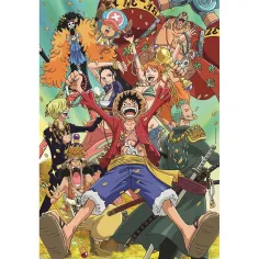 One Piece anime 1000-elementowa układanka kompaktowa 50x70cm - Clementoni zdjęcie 2