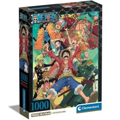 One Piece anime 1000-elementowa układanka kompaktowa 50x70cm - Clementoni zdjęcie 1