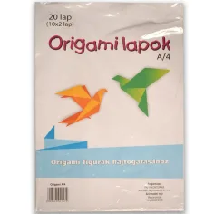 Arkusze origami A/4 20 sztuk