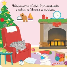 Palcowy Mikołaj książeczka dla dzieci zdjęcie 2
