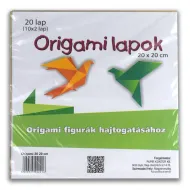 Papier do origami 20x20 cm, 20 sztuk