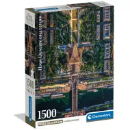 Paryż z lotu ptaka HQC 1500-elementowa układanka compact - Clementoni