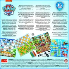 Paw Patrol 15 w 1 gra planszowa kolekcja - Trefl zdjęcie 4