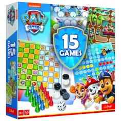 Paw Patrol 15 w 1 gra planszowa kolekcja - Trefl