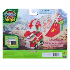 Paw Patrol Dino Movie - Przewracające się akrobatyczne pojazdy Marshalla - Spin Master zdjęcie 2