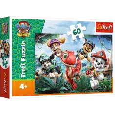 Paw Patrol Dino Ratownik przygoda 60 elementów puzzle - Trefl