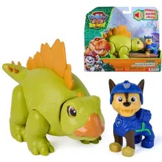 Paw Patrol Film Dino: Głośny przyjaciel z figurką Chase - Spin Master