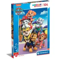 Paw Patrol Supercolor puzzle 104 elementów - Clementoni