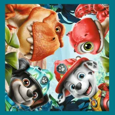 Paw Patrol Wyspa Dinozaurów - 3 w 1 20, 36, 50 elementów puzzle - Trefl zdjęcie 4