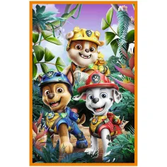Paw Patrol Wyspa Dinozaurów - 3 x 80 sztuk puzzli - Trefl zdjęcie 3