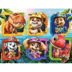 Paw Patrol Wyspa Dinozaurów 30-elementowa układanka - Trefl zdjęcie 2
