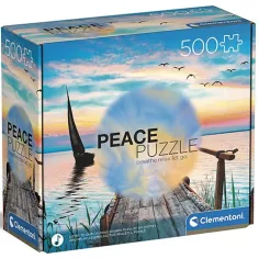 Peace Puzzle: Spokojny wiatr 500-elementowa układanka - Clementoni zdjęcie 1