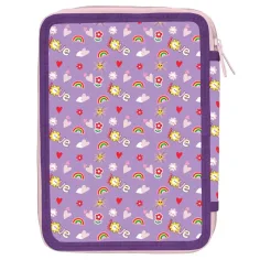 Must: Świnka Peppa dwupoziomowy piórnik z wyposażeniem 15x21x5cm zdjęcie 2
