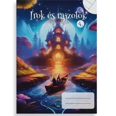 Piszę i rysuję zeszyt w linię i gładki A/5 dla klasy 4. 2 w 1