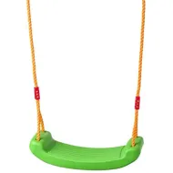 Plastikowa huśtawka w zielonym kolorze - Woodyland