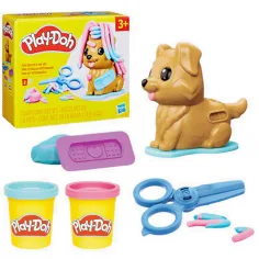 Play-Doh: Mini groomer dla psów — zestaw z masą plastyczną - Hasbro