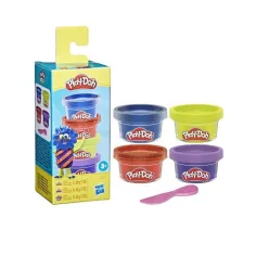 Play-Doh: Mini zestaw ciastoliny z potworkami 4 szt. - Hasbro zdjęcie 2