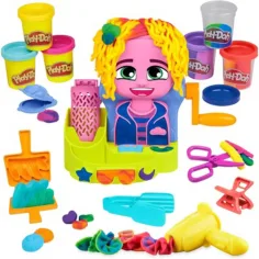 Play-Doh: Salon fryzjerski z 6 pudełkami ciastoliny - Hasbro zdjęcie 2