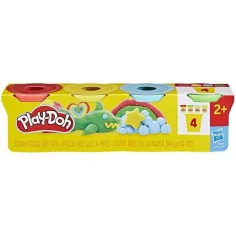 Play-Doh: Zestaw 4 pojemniczków masy plastycznej 340 g - Hasbro