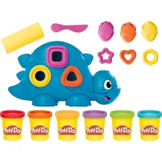 Play-Doh: Zestaw ciastoliny z dinozaurem w kształtach i kolorach 340g - Hasbro zdjęcie 2