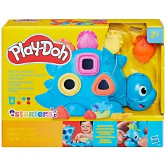 Play-Doh: Zestaw ciastoliny z dinozaurem w kształtach i kolorach 340g - Hasbro