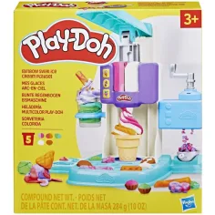 Play-Doh: Zestaw do robienia lodów z tęczowym wkrętem - Hasbro