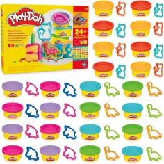 Play-Doh: Zestaw do zabawy 24 szt. z plasteliną i akcesoriami - Hasbro zdjęcie 2