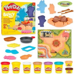 Play-Doh: zestaw do zabawy „Bluey idzie na kemping” - Hasbro zdjęcie 4