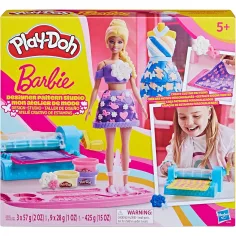 Play-Doh: Zestaw studia projektowania ubrań Barbie - Hasbro